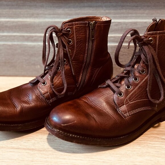 Frye Bowery Cognac - Picture 4 of 12